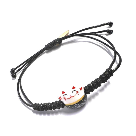 Lucky Fortune Cat..Black