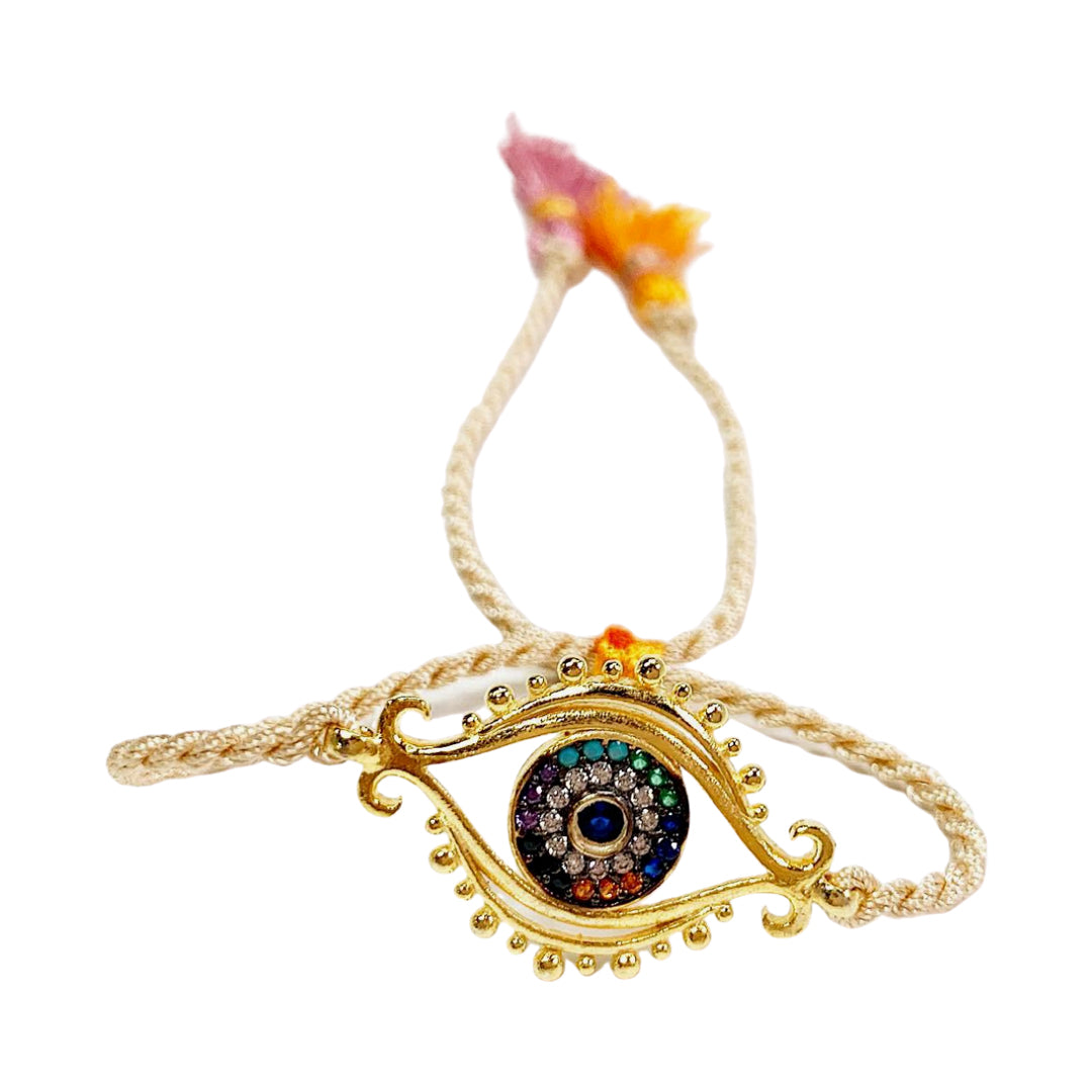 Queen Bracelet Evil Eye