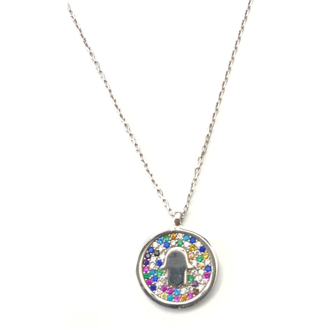 Emberleigh Hamsa Necklace