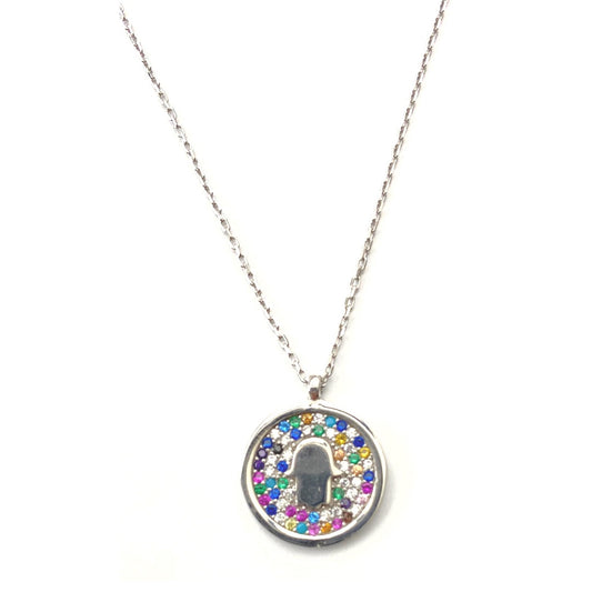 Emberleigh Hamsa Necklace