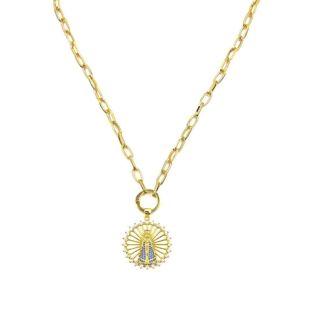 Virgin Mary Necklace