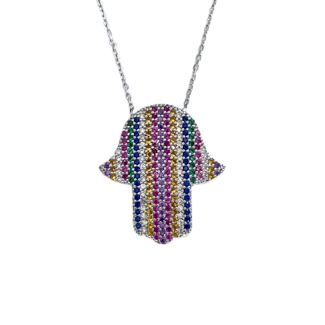 Danitza Hamsa Hand Necklace