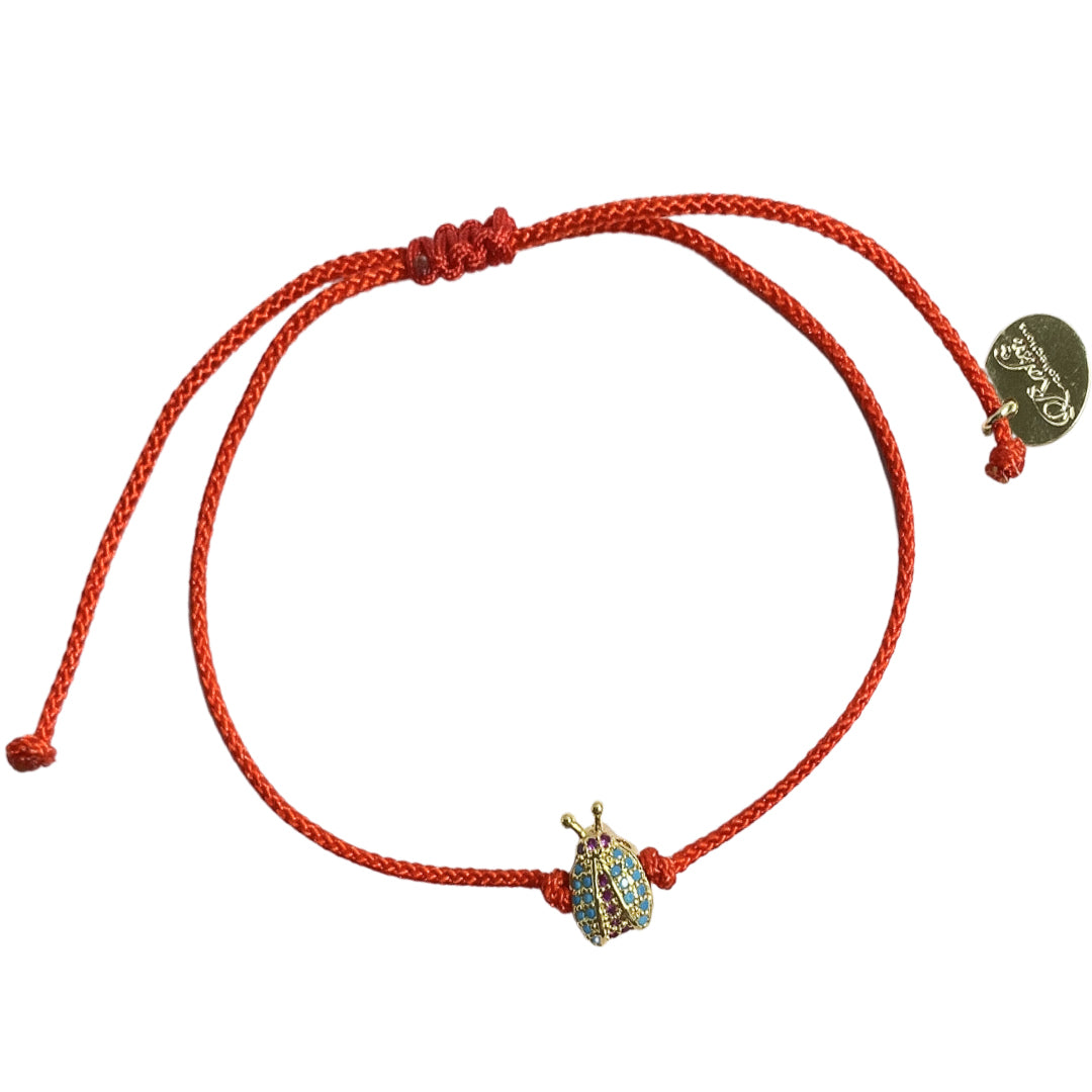 Red Mini Insect Bracelet