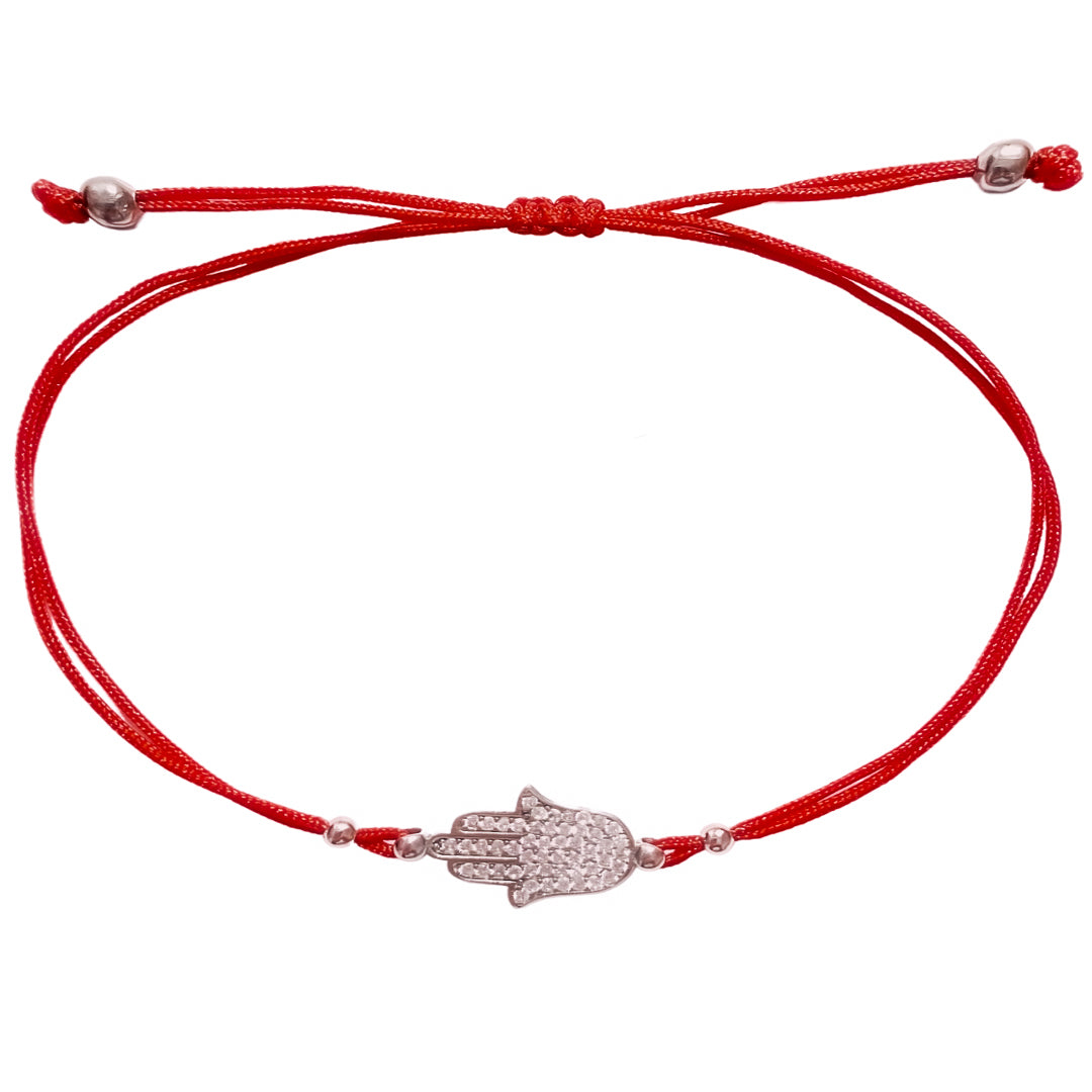 Lady Hamsa Red Protection Bracelet