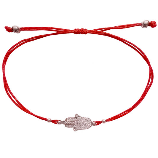 Lady Hamsa Red Protection Bracelet