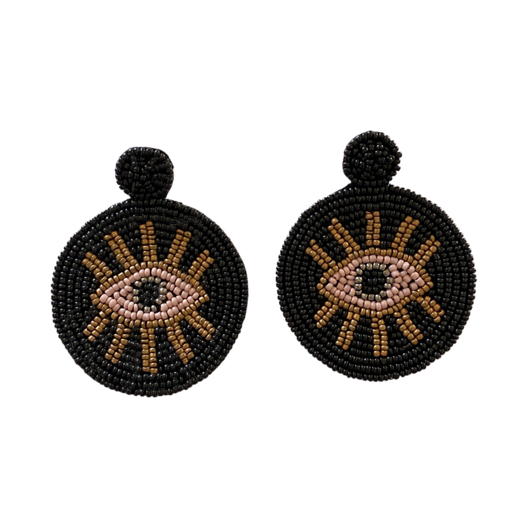 Raelynn Evil Eye Earrings